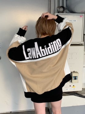 「スウェットワンピース」｜「アイテム（Tシャツ/カットソー）」を使った、REINAさん（レディース・158cm）の春コーディネート