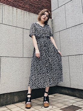 REINAさん（レディース・157cm）の夏コーディネート