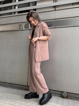REINAさん（レディース・158cm）の秋コーディネート