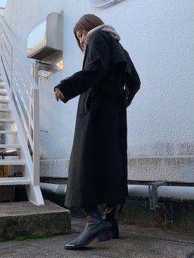 REINAさん（レディース・158cm）の冬コーディネート