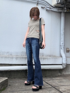 REINAさん（レディース・158cm）の春コーディネート