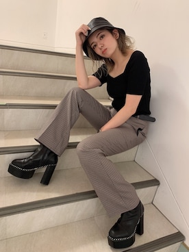 REINAさん（レディース・158cm）の夏コーディネート