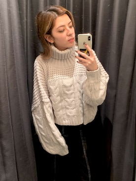 「ENVYM（アンビー）のアイテム（パンツ）」を使った、REINAさん（レディース・158cm）の秋コーディネート
