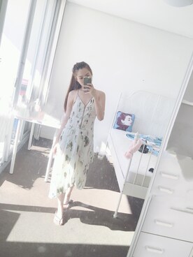 「initial（イニシャル）のアイテム（ワンピース/ドレス）」を使った、Huful @芙说さん（レディース・158cm）の冬コーディネート