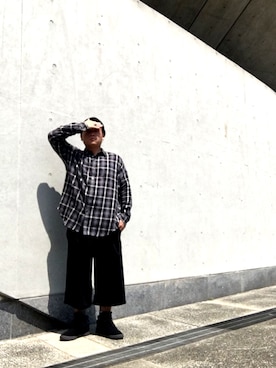 「SWAGGER（スワッガー）のアイテム（ニットキャップ/ビーニー）」を使った、RESULT dir.Kさん（メンズ・165cm）の春コーディネート