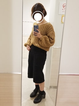 「OLIVE des OLIVE（オリーブデオリーブ）のアイテム（ブーティ）」を使った、s13_oliveさん（レディース・158cm）の秋コーディネート