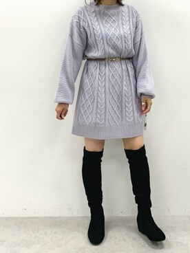 s13_oliveさん（レディース・158cm）の冬コーディネート