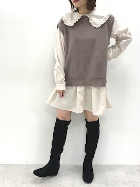 s13_oliveさん(レディース・158cm)の冬コーディネート