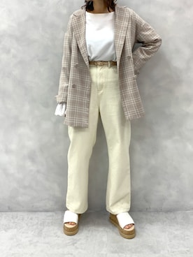 s13_oliveさん（レディース・158cm）の春コーディネート