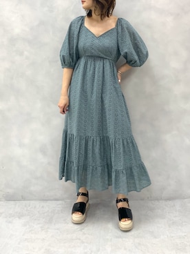 Olive Des Olive オリーブ デ オリーブのワンピース コットン コーディネート Zozotown