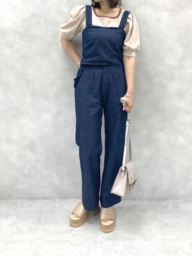 s13_oliveさん（レディース・158cm）の春コーディネート