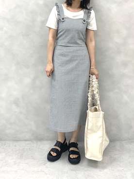 s13_oliveさん（レディース・158cm）の春コーディネート