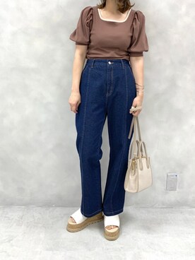 s13_oliveさん（レディース・158cm）の春コーディネート