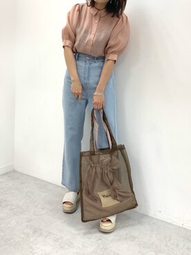 s13_oliveさん（レディース・158cm）の春コーディネート