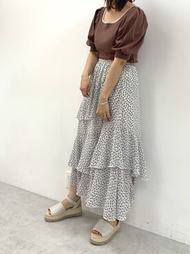 s13_oliveさん（レディース・158cm）の春コーディネート