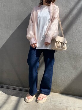 s13_oliveさん（レディース・158cm）の春コーディネート