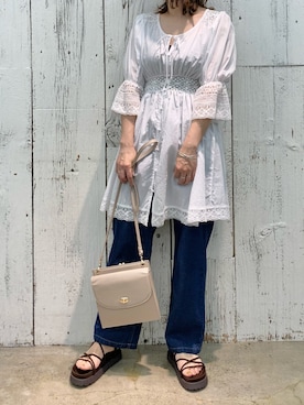 s13_oliveさん（レディース・158cm）の春コーディネート