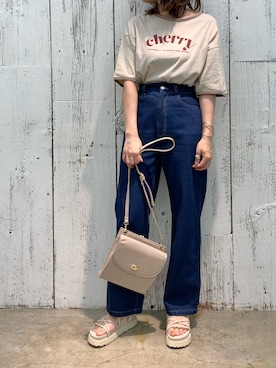 s13_oliveさん（レディース・158cm）の春コーディネート