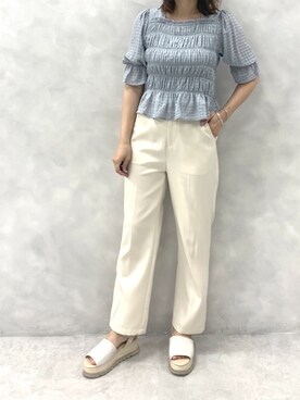 s13_oliveさん（レディース・158cm）の春コーディネート