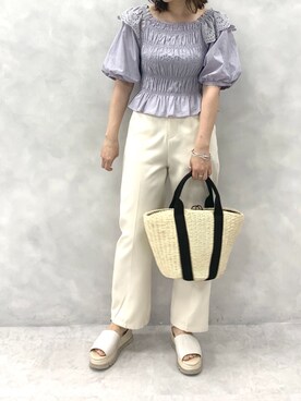 s13_oliveさん（レディース・158cm）の春コーディネート