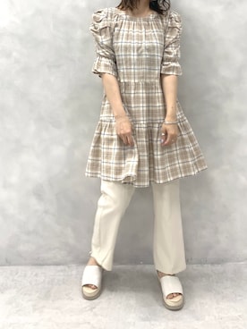 s13_oliveさん（レディース・158cm）の春コーディネート