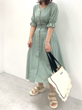 s13_oliveさん（レディース・158cm）の春コーディネート