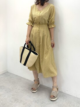 s13_oliveさん（レディース・158cm）の春コーディネート