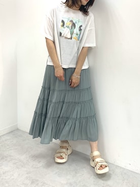 s13_oliveさん（レディース・158cm）の春コーディネート