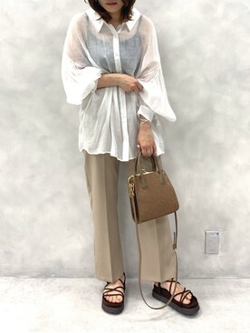 s13_oliveさん（レディース・158cm）の春コーディネート