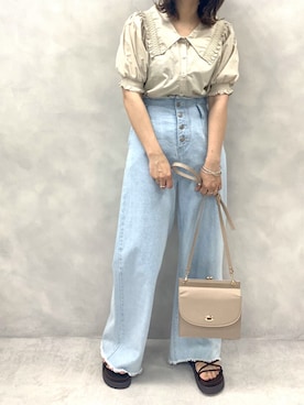 s13_oliveさん（レディース・158cm）の春コーディネート