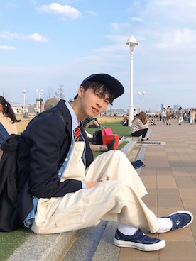 きづき さん(メンズ・177cm)の春コーディネート