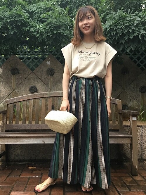 新谷 Ships 二子玉川店 Shipsのtシャツ カットソーを使ったコーディネート Wear