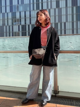 新谷さん（レディース・157cm）の秋コーディネート