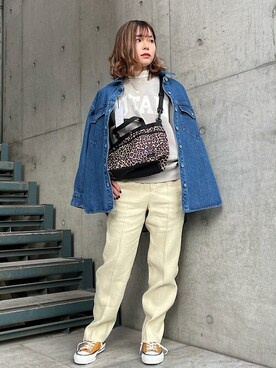 新谷さん(レディース・157cm)の冬コーディネート