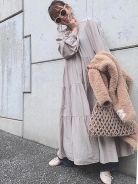 𝕞𝕚𝕪𝕒𝕓𝕚さん（レディース・152cm）の春コーディネート