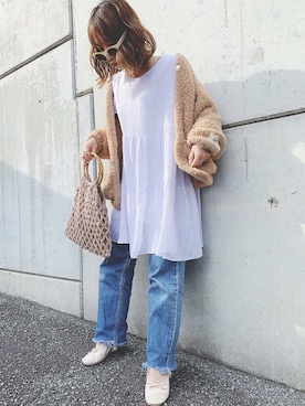 𝕞𝕚𝕪𝕒𝕓𝕚さん（レディース・152cm）の春コーディネート