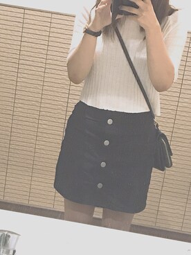 「H&M（エイチ・アンド・エム）のアイテム（腕時計）」を使った、o м i оさん（レディース・162cm）の夏コーディネート