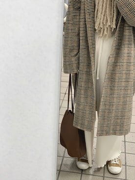 ぽちゃんさん（レディース・160cm）の冬コーディネート