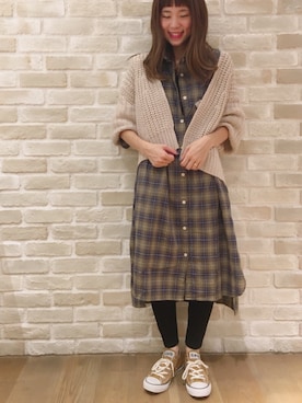 ヨシカワさん（レディース・150cm）の秋コーディネート