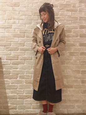 ヨシカワさん(レディース・150cm)の秋コーディネート
