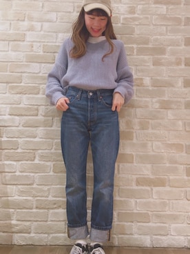 「モノトーン派？カラーコーデ派？」｜ヨシカワさん（レディース・150cm）の冬コーディネート