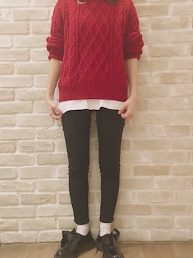 ヨシカワさん（レディース・150cm）の冬コーディネート