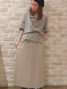 ヨシカワさん（レディース・150cm）の春コーディネート