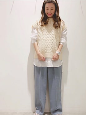 ヨシカワさん（レディース・150cm）の秋コーディネート