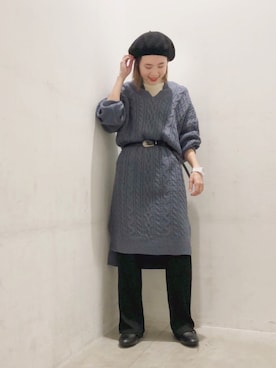 ヨシカワさん（レディース・150cm）の冬コーディネート