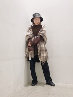 ヨシカワさん（レディース・150cm）の冬コーディネート