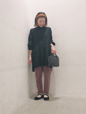 ヨシカワさん(レディース・150cm)の冬コーディネート