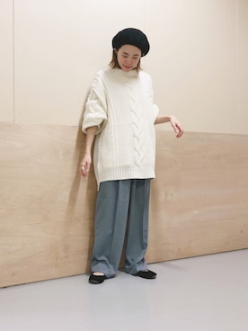 ヨシカワさん（レディース・150cm）の冬コーディネート