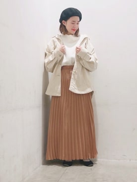 ヨシカワさん（レディース・150cm）の冬コーディネート