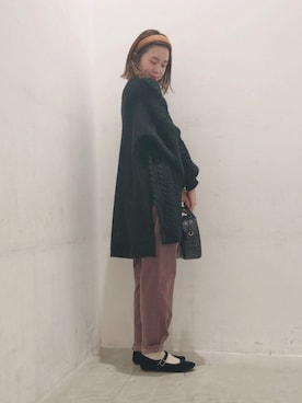 ヨシカワさん(レディース・150cm)の冬コーディネート